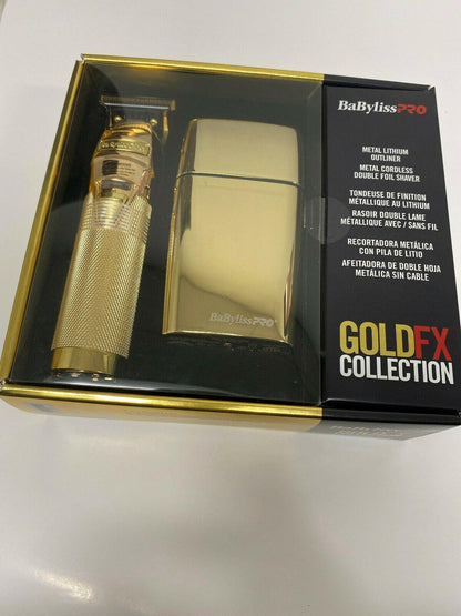 BaByliss PRO FXHOLPK2G GoldFX Collection Trimmer and Shaver